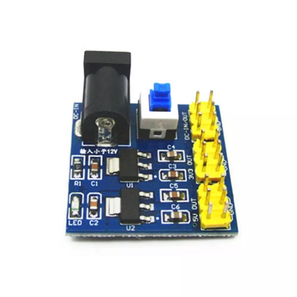 Convertisseur 12V DC à 3.3V / 5V / 12V DC