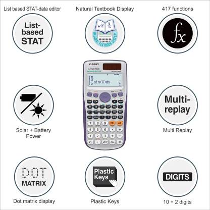 CALCULATRICE SCIENTIFIQUE CASIO MALYSIA