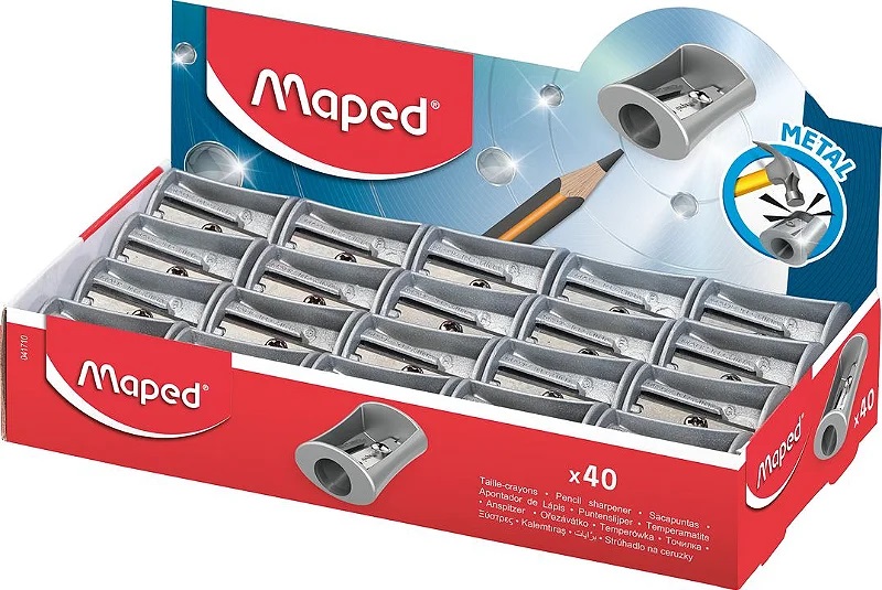 TAILLE CRAYON METAL MAPED