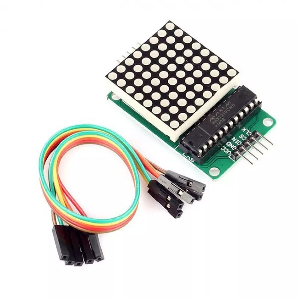 MAX7219 Dot Matrix Module MCU LED Control Module Kit For Arduino