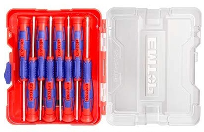 KIT DE TOURNEVIS 7 PCS EMTOP