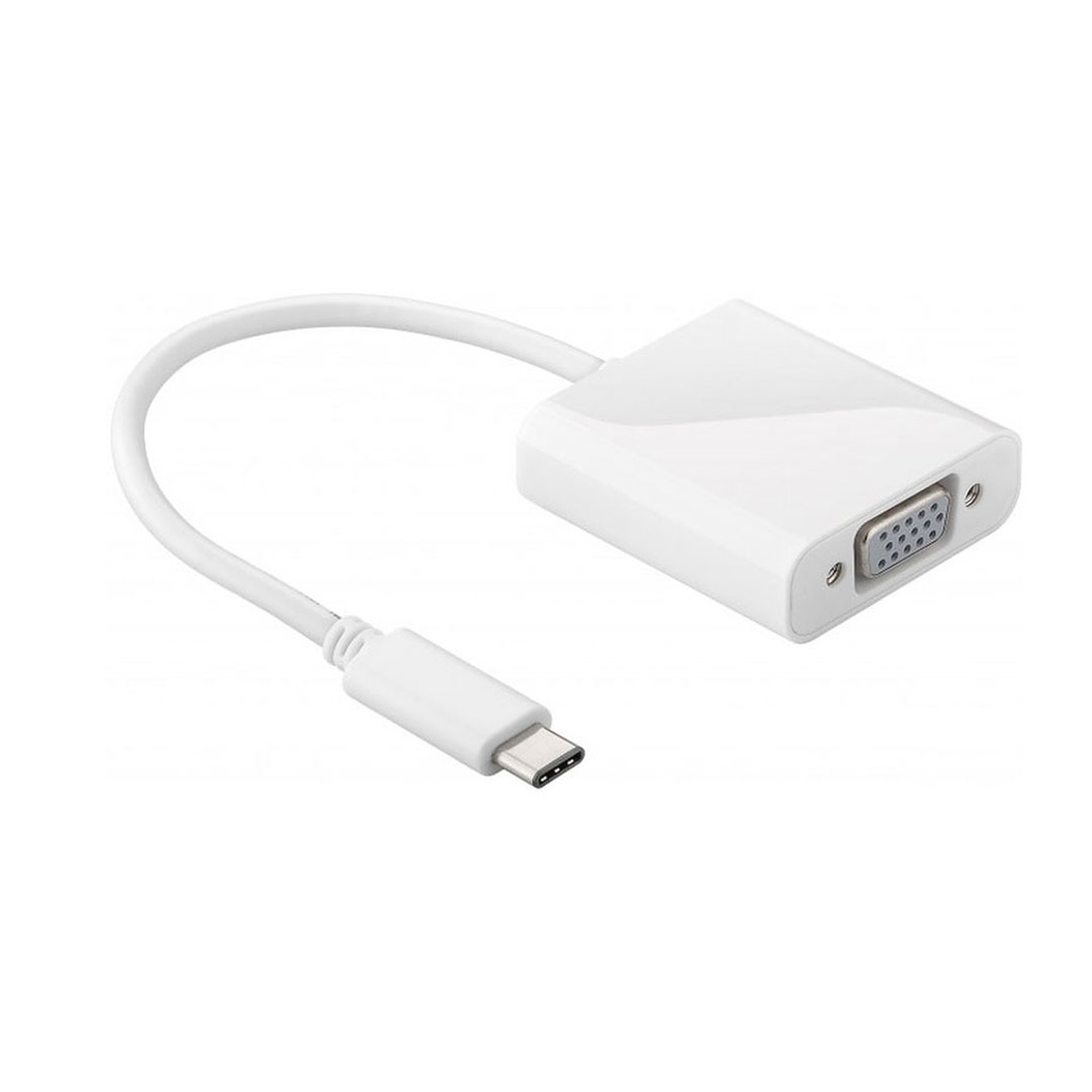 USB 类型 CM 至 VGA F 适配器电缆