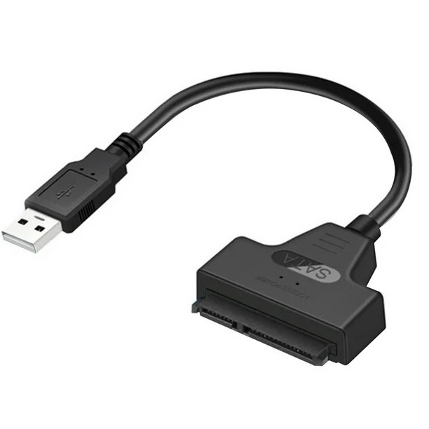 CABLE ADAPTATEUR USB 2.0 M TO SATA F