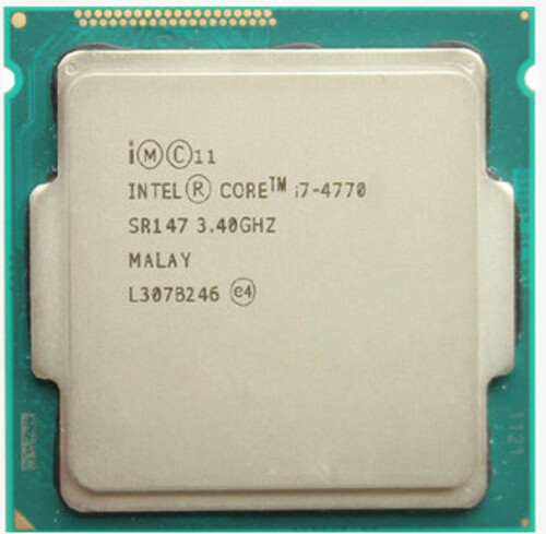RECOVERED INTEL i7-4770 PROCESSOR
