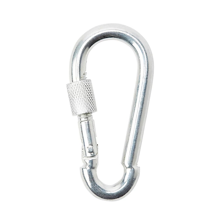 FIREFIGHTER SCREW-ON CARABINER KEY RING