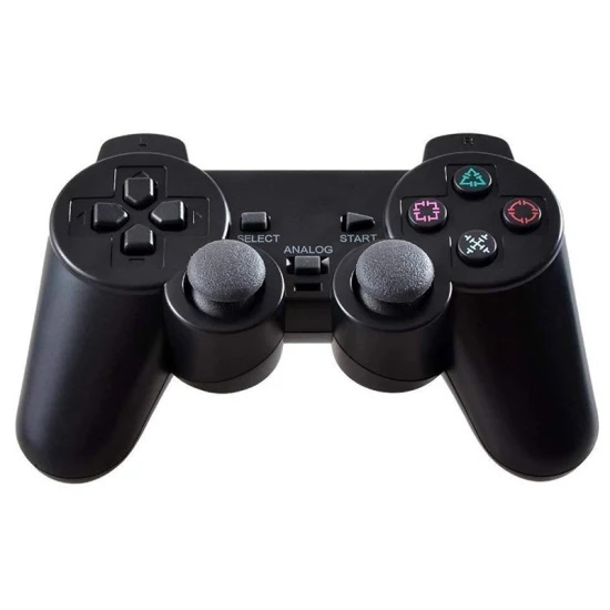 VIBRATING WIRELESS PLAY STATION 2 AND 3 CONTROLLER AND PC