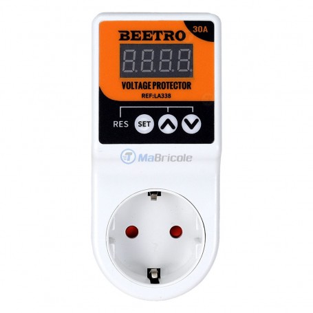 30A ELECTRICAL PROTECTION SOCKET WITH BEETRO DISPLAY
