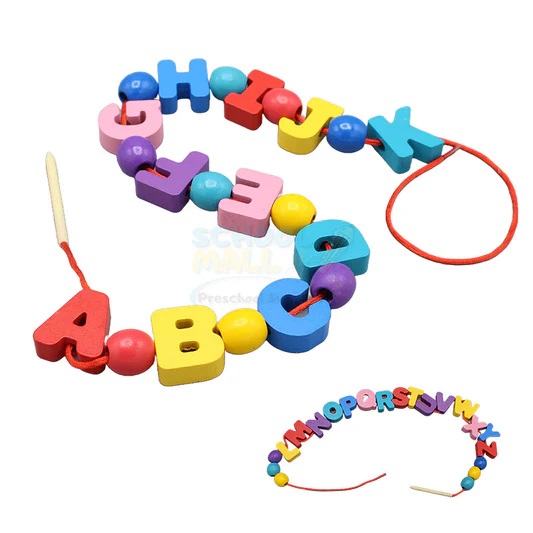 FRENCH WOODEN 3D ALPHABETS