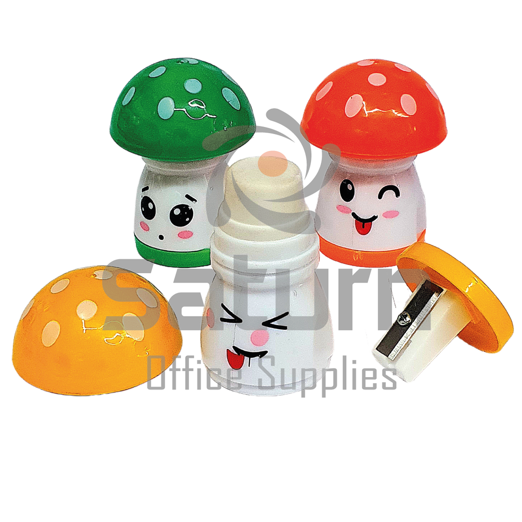 GOMME TAILLE CRAYON MOBS CHAMPIGNONS