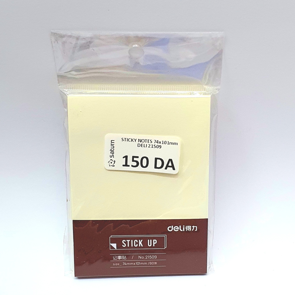 STICKY NOTES 74x101mm DELI