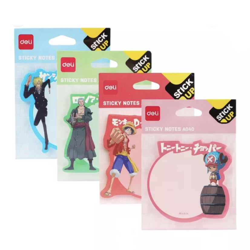ONE PIECE DELI STICKY NOTES