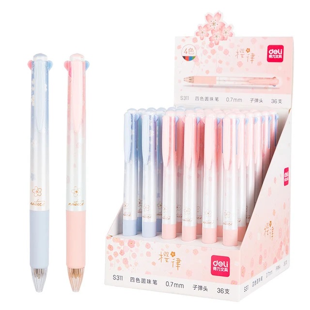DELI 4 COLOR PEN