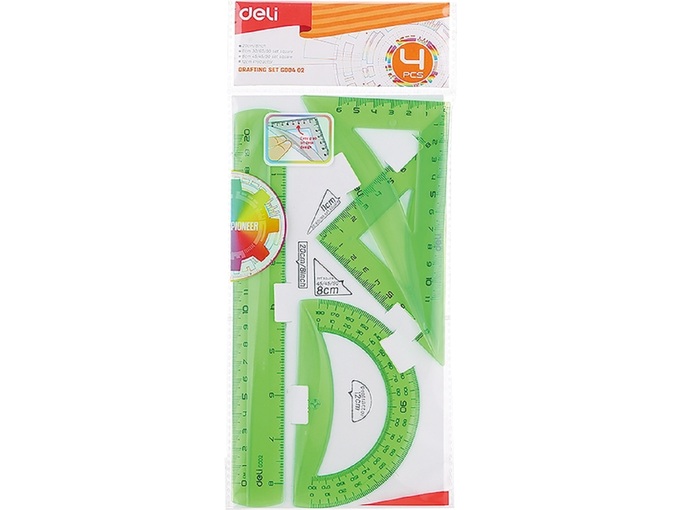 DELI PIONEER 4PCS 20cm TRACING KIT