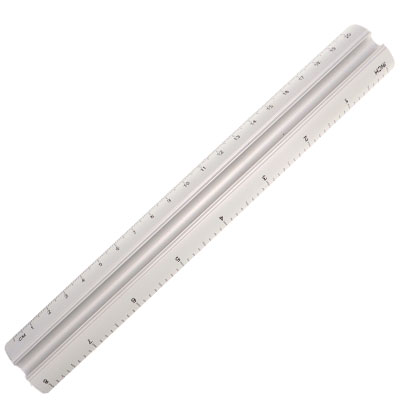 ALUMINUM RULER 20cm VIEW TECH