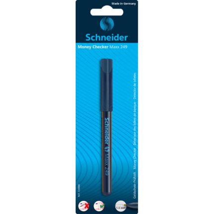 SCHNEIDER COUNTERFEIT BANKNOTE DETECTOR PEN