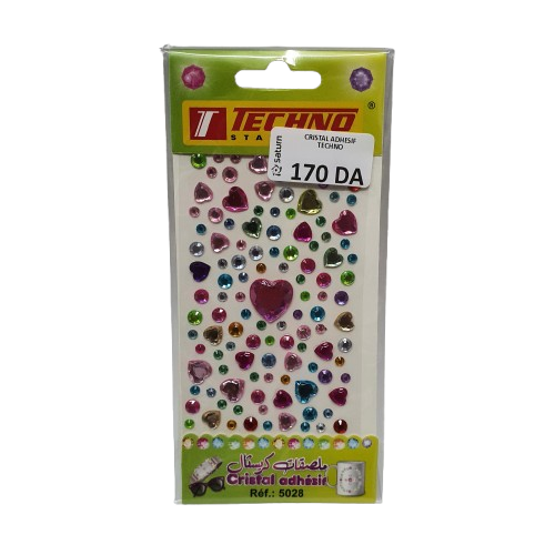 TECHNO ADHESIVE CRYSTAL