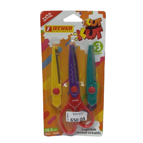 CREATIVE SCISSORS 3 TECHNO PATTERNS