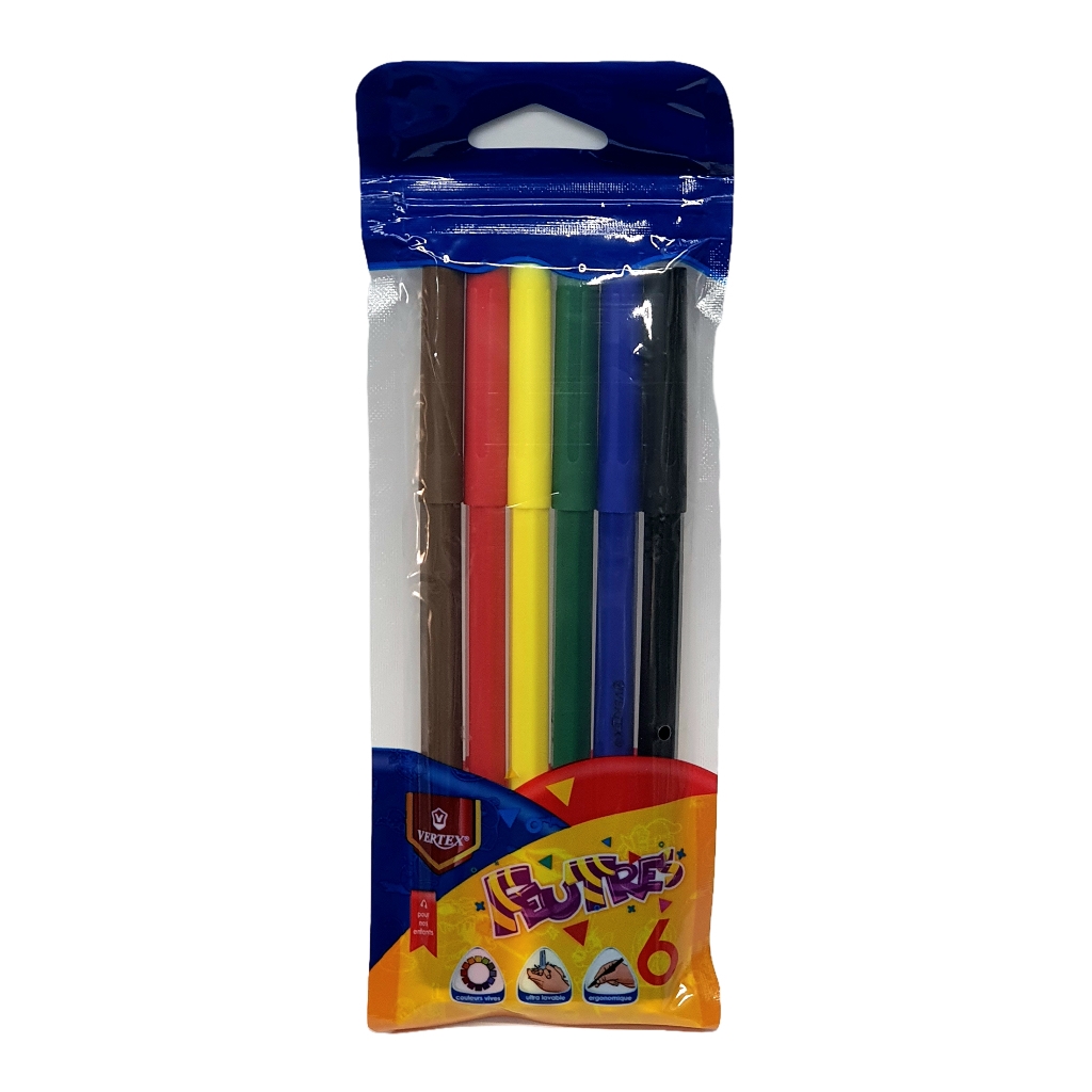 VERTEX 6 COLOR FELT-TIP PEN