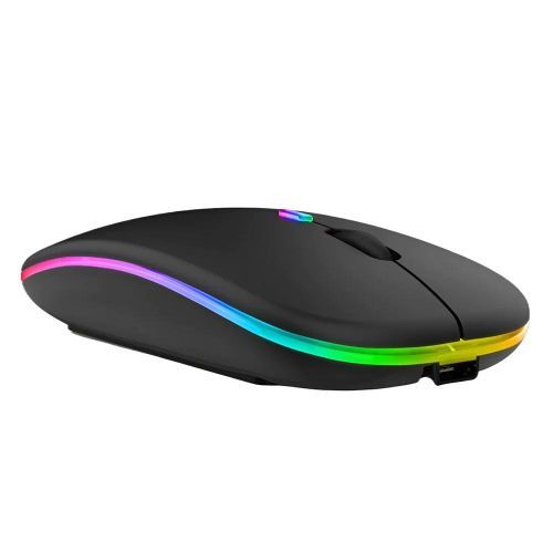 SOURIS SANS FIL + BLUETOOTH + RECHARGEABLE PLATE 10m 1600 DPI 4 BTN HP