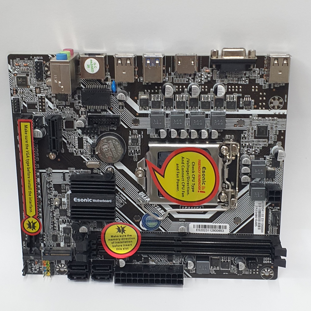 ESONIC H110 MOTHERBOARD