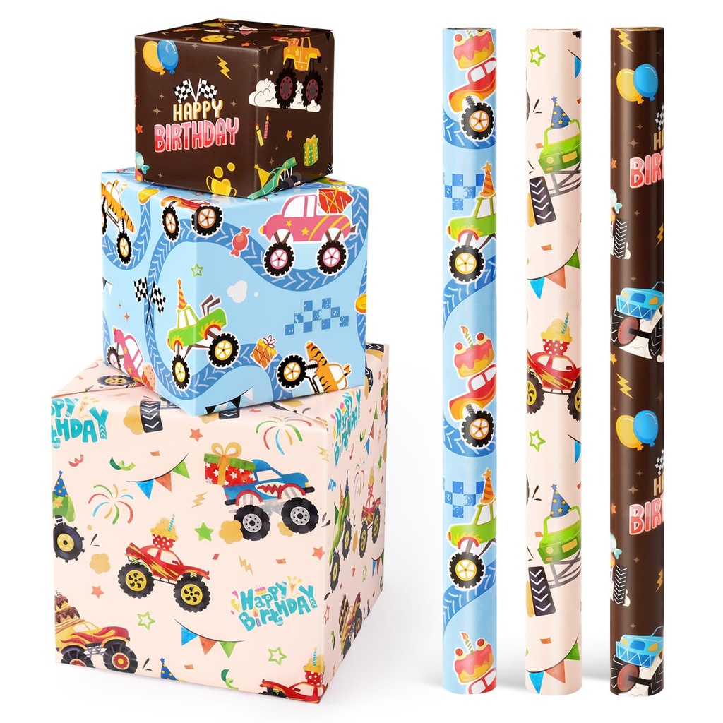 MOBS 45x200cm Self-adhesive Gift Wrap