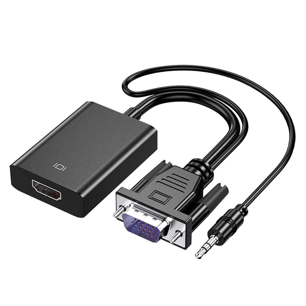 CABLE ADAPTATEUR VGA M + AUDIO TO HDMI F CHPRINT