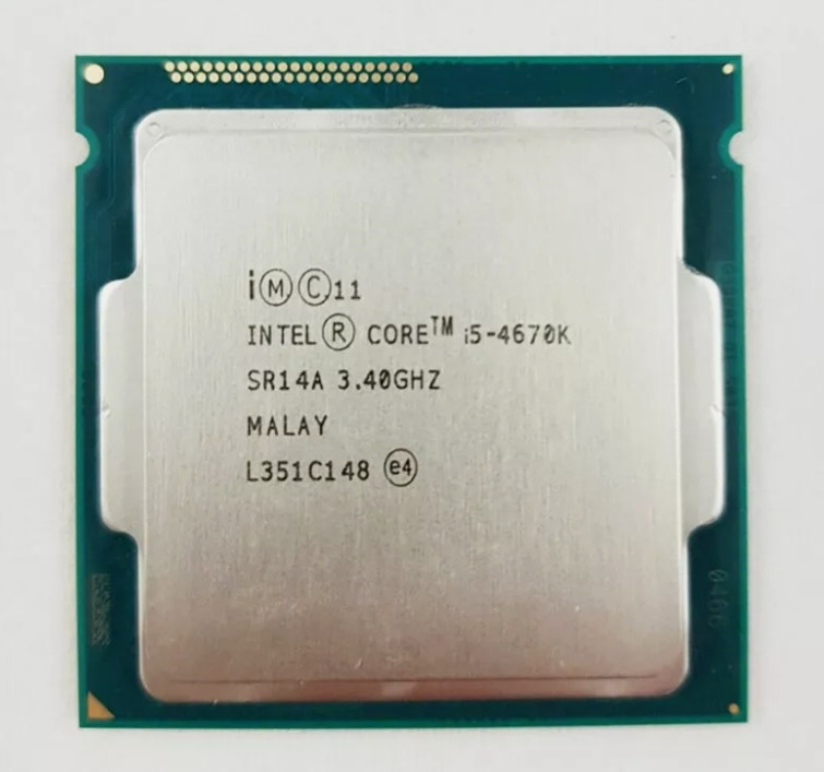 RECOVERED INTEL i5-4670 3.4GHz PROCESSOR