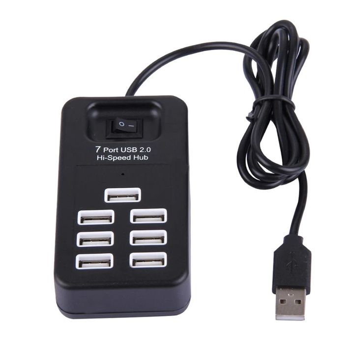 HUB USB 2.0 7 PORTS 1m