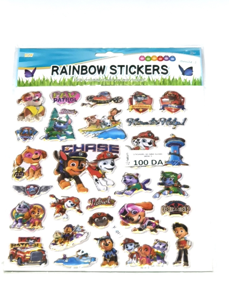 STICKERS 3D MM RAMA