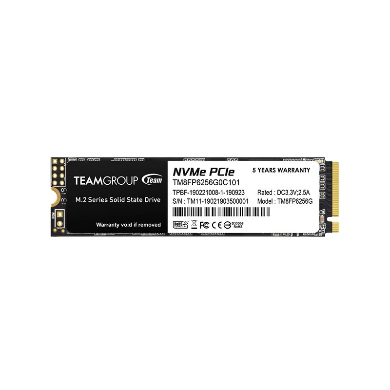 DISQUE DURE SSD M2 NVME 256GB TEAMGROUP