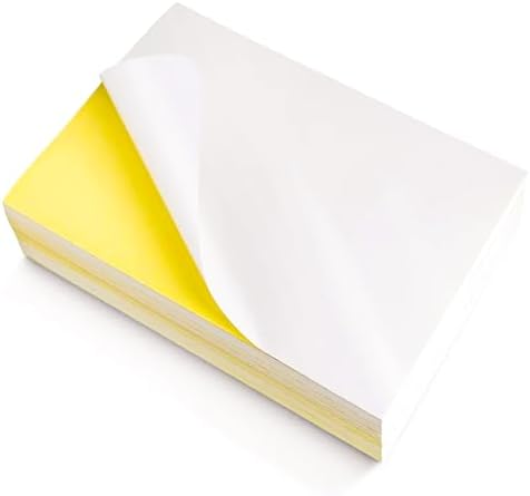 A4 GOLD SELF-ADHESIVE PHOTO PAPER 50 SHEETS JOJO