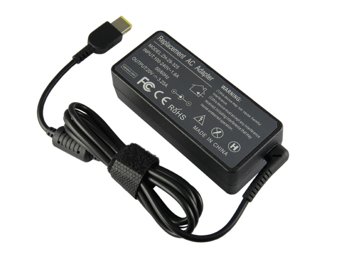 联想笔记本电脑 20V 3.25A USB 充电器