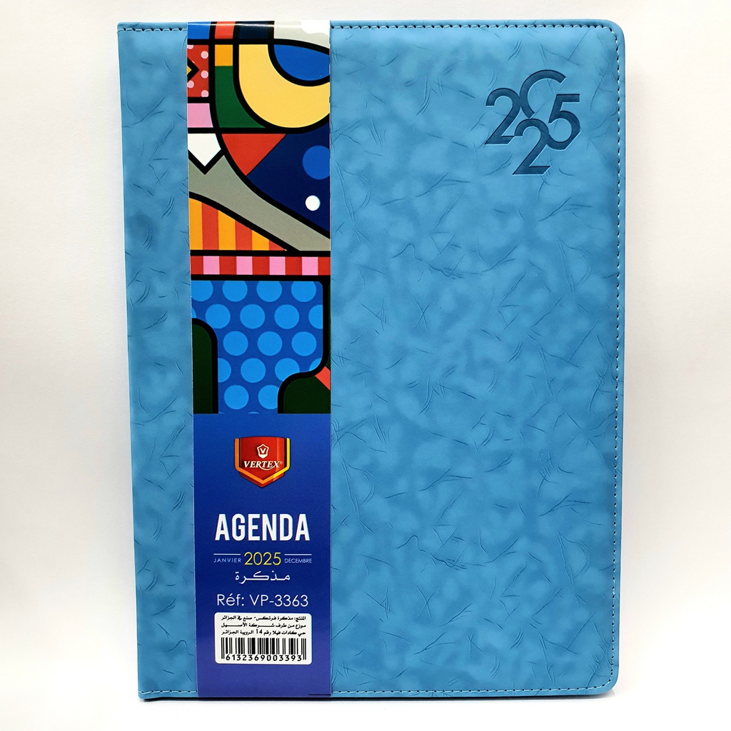2025 AGENDA 21x29cm VERTEX
