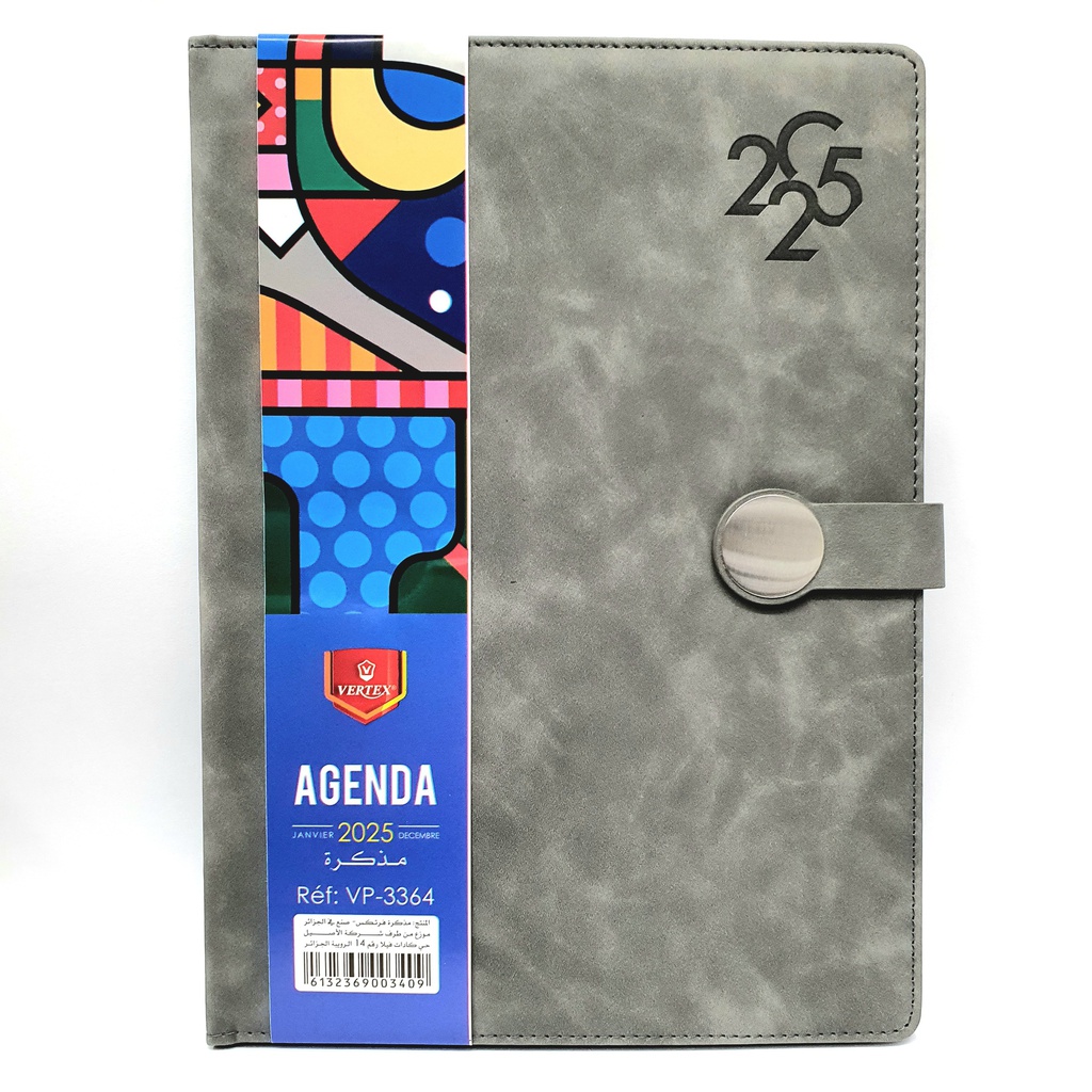 2025 AGENDA 21x29cm VERTEX
