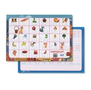 ATTIAF EDUCATIONAL ERASABLE PAPER SLATE