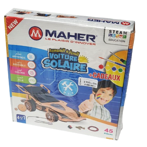 KIT DIY VOITURE SOLAIRE MAHER