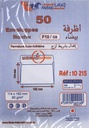 ENVELOPE F10/C6 FARAS 11.4X16.2CM 80 G +WHITE +ADH -FEN X50