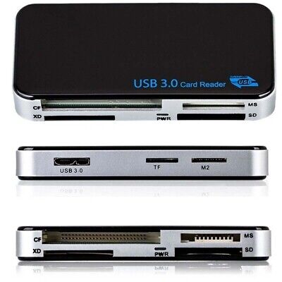 قارئ بطاقات الذاكرة USB 3.0 CF 15 في 1