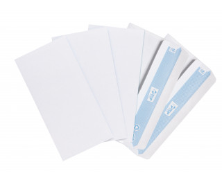 ENVELOPE F15/DL FARAS 11X22CM 80 G +WHITE +ADH -FEN BULK