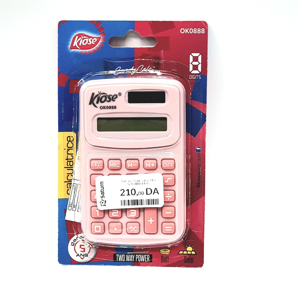 CALCULATRICE SCOLAIRE KIOSE