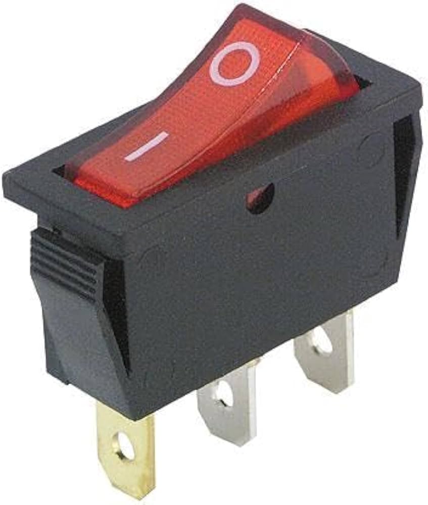 PM SWITCH 3 PIN BLACK PLUG