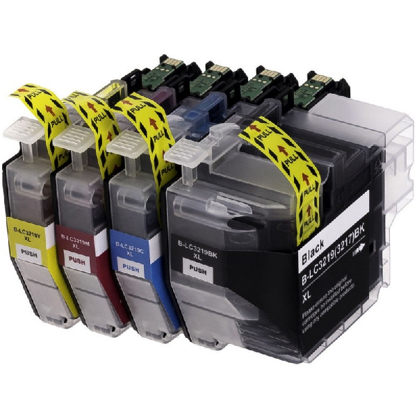  PACK LC3217 PRINTER CARTRIDGES 4PCS KOANAN