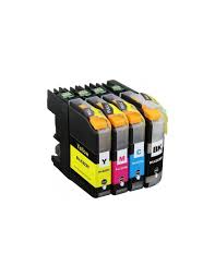 عبوة خراطيش طابعة BROTHER LC1240، 4 قطع، CMYN KOANAN