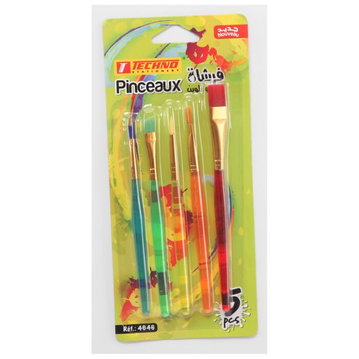 5-piece TECHNO BRUSH KIT