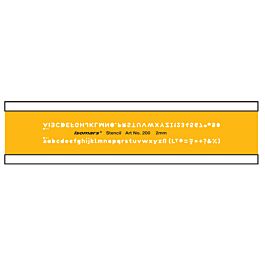 ISOMARS 2毫米字母和数字追踪器