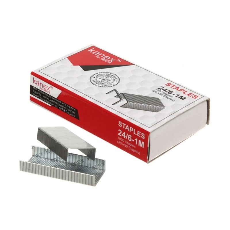 STAPLES 24/6 1000U KANEX