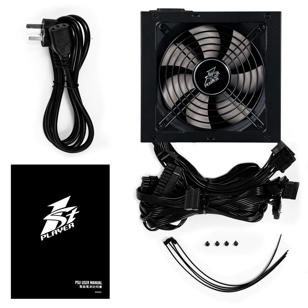 600W DK BRONZE MODULAR GAMING CPU POWER SUPPLY