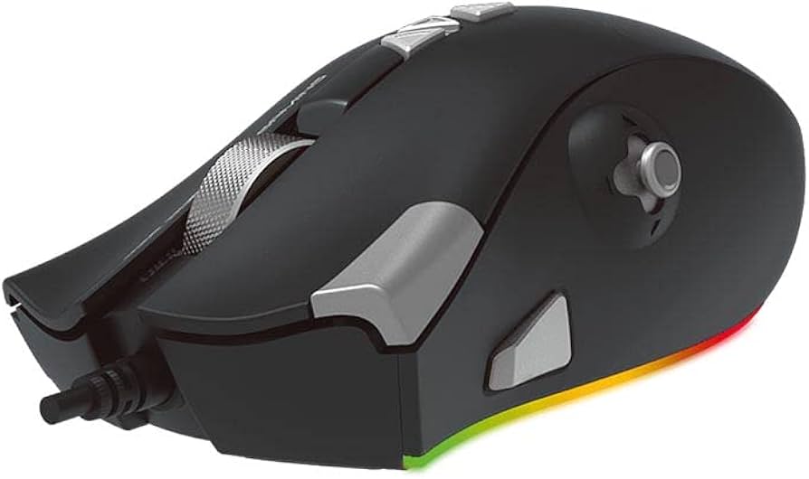 SOURIS GAMING USB 12 BTN PROGRAMMABLE 9000 DPI MARVO