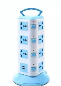 MULTIPRISE VERTICALE 15 PRISES + 2 USB IM