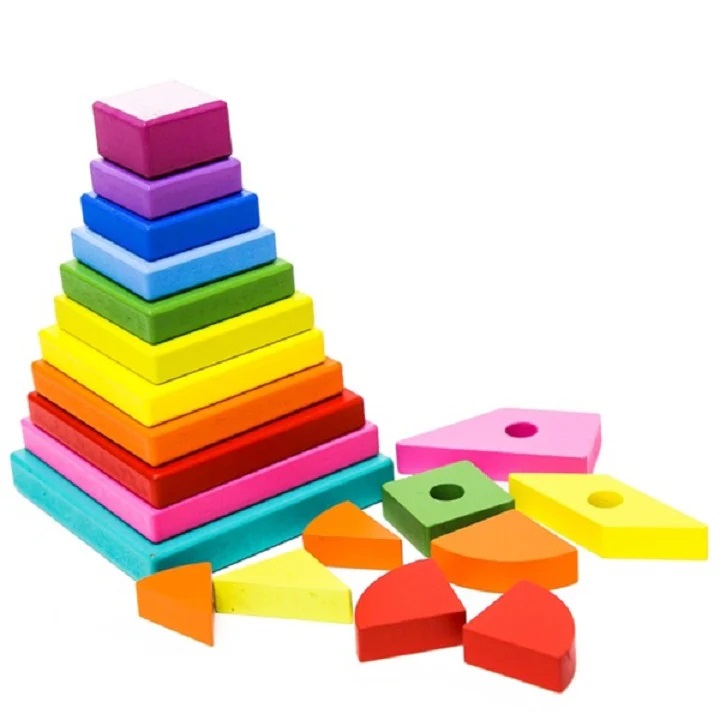Hidden Square Stacked Tower